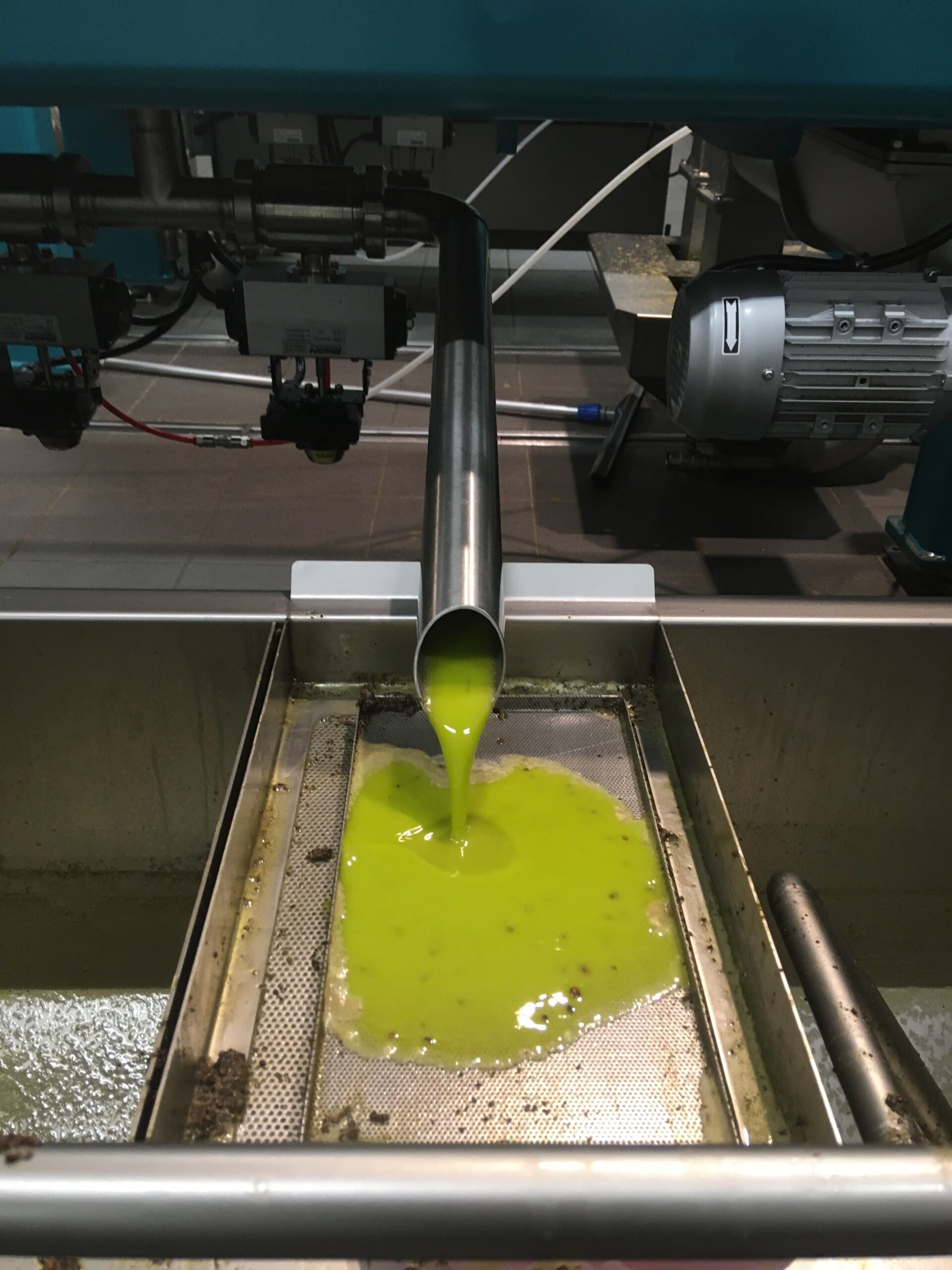 Impianto di trattamento acqua di frantoio 2 Estrazione EVOO